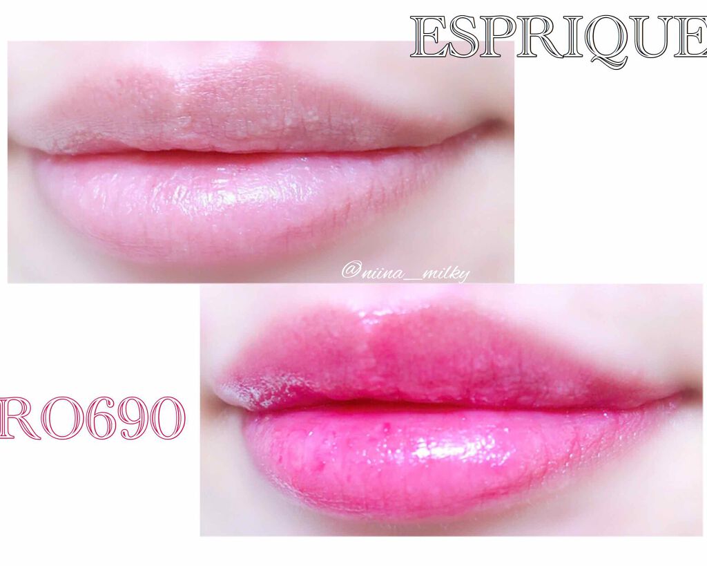 ジューシー クッション ルージュ/ESPRIQUE/口紅を使ったクチコミ(4枚目)