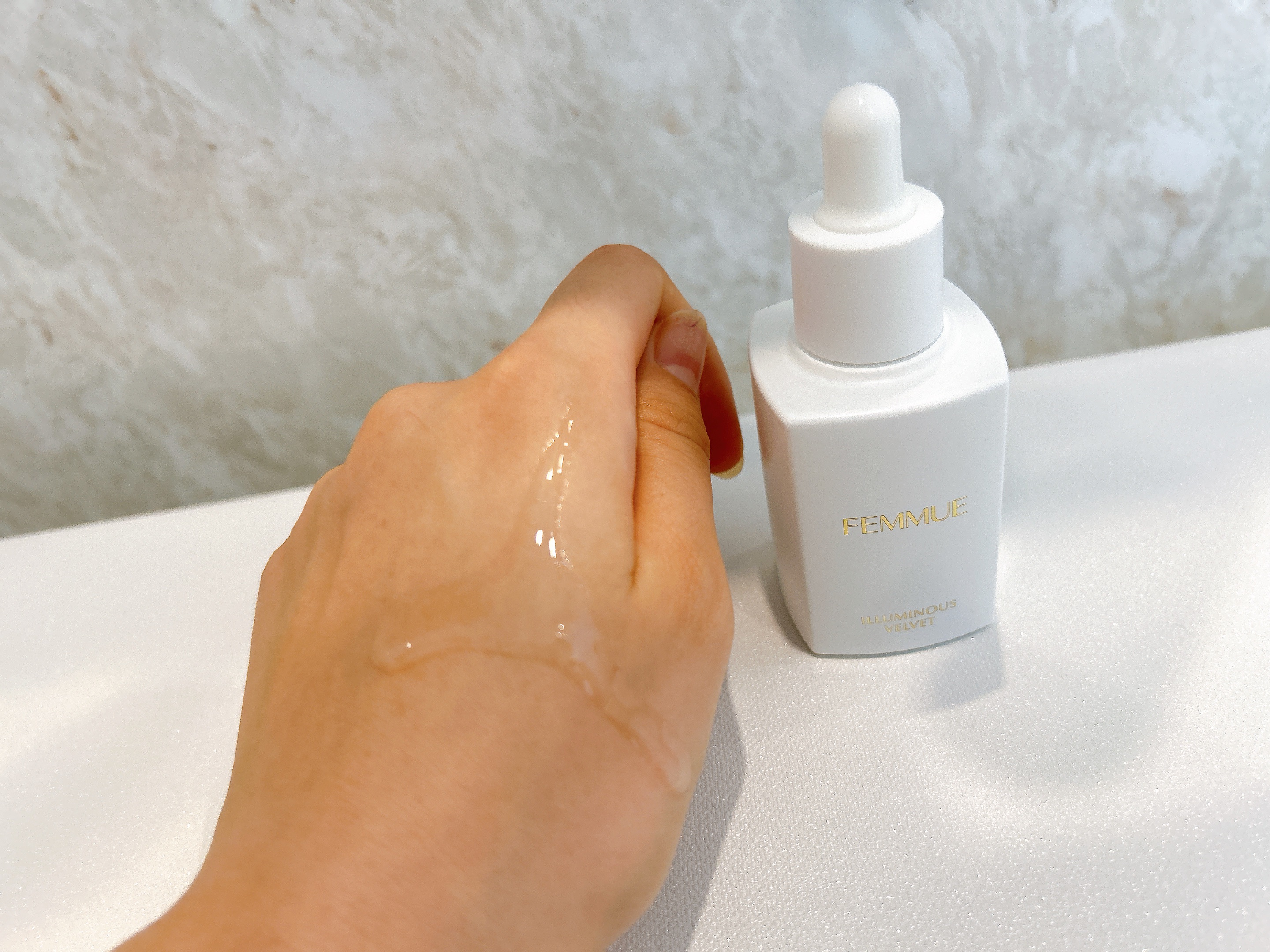 イルミナス ベルベット/FEMMUE/美容液を使ったクチコミ（2枚目）