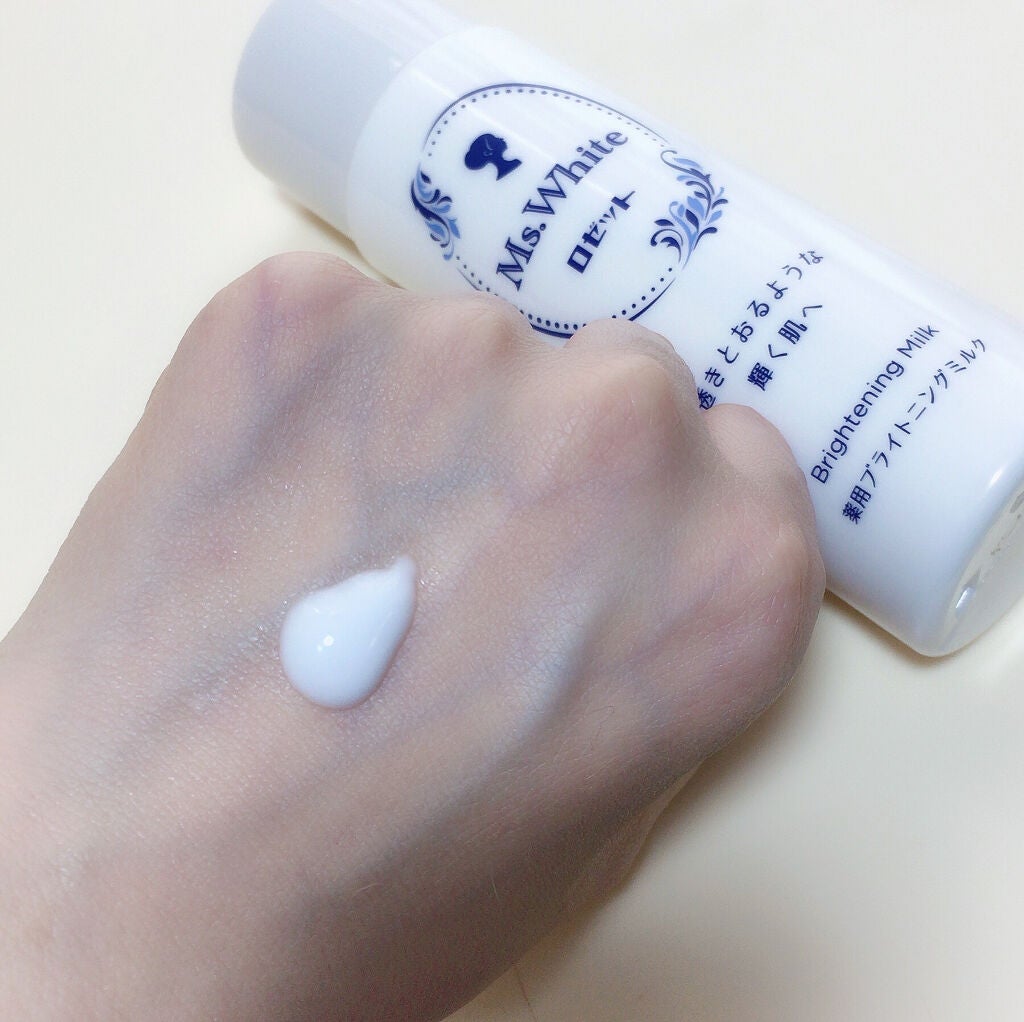Ms. White 薬用ブライトニングローション/ロゼット/化粧水を使ったクチコミ(4枚目)