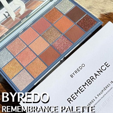 BYREDO REMEMBRANCEのクチコミ「BYREDO
REMEMBRANCE PALETTE
⁡
ニュートラルカラーのパレット
⁡
開.....」（1枚目）