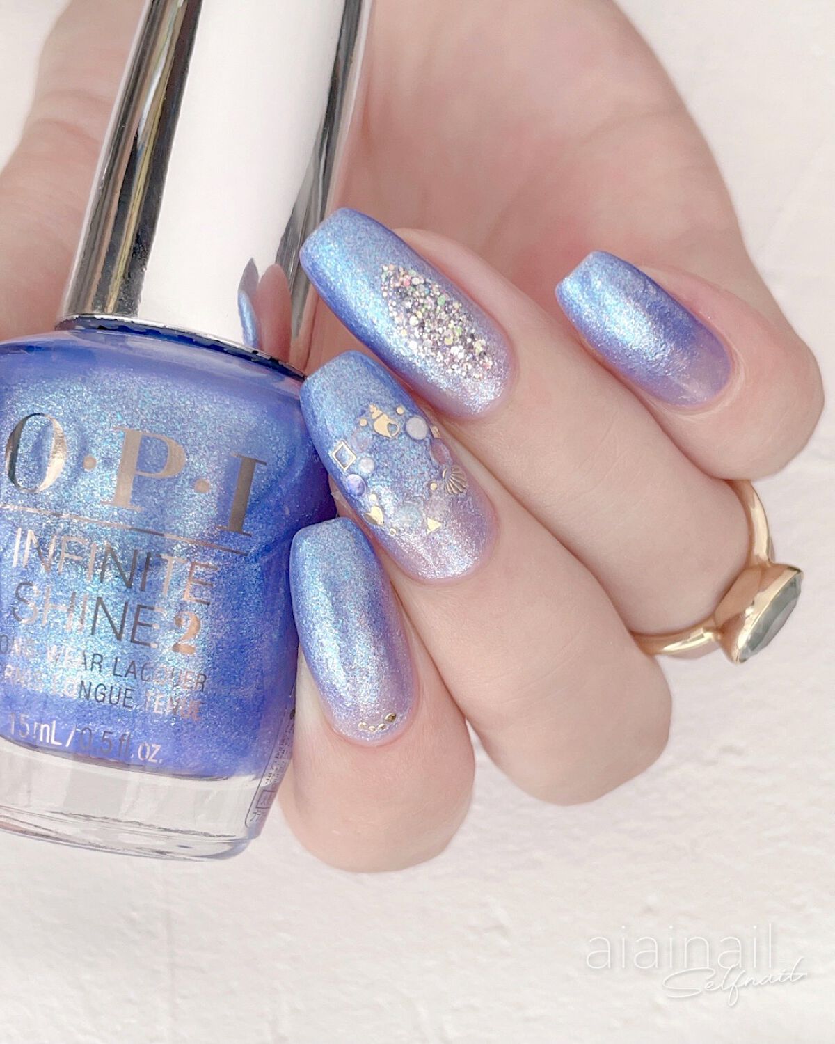 夏ネイルのネイルデザイン】インフィニットシャイン ネイルラッカー｜O