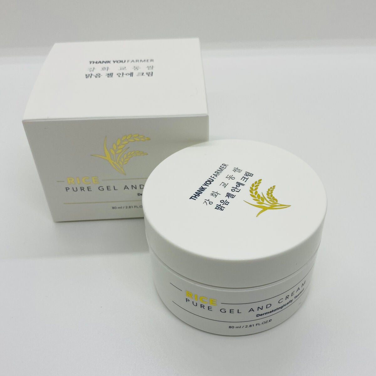 ライスピュアジェル&クリーム/THANK YOU FARMER/フェイスクリームを使ったクチコミ(6枚目)