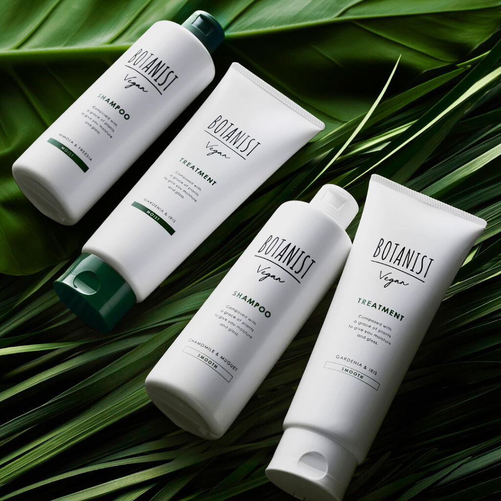 ヴィーガン トリートメント（スムース）/BOTANIST/洗い流すヘアトリートメントを使ったクチコミ（1枚目）