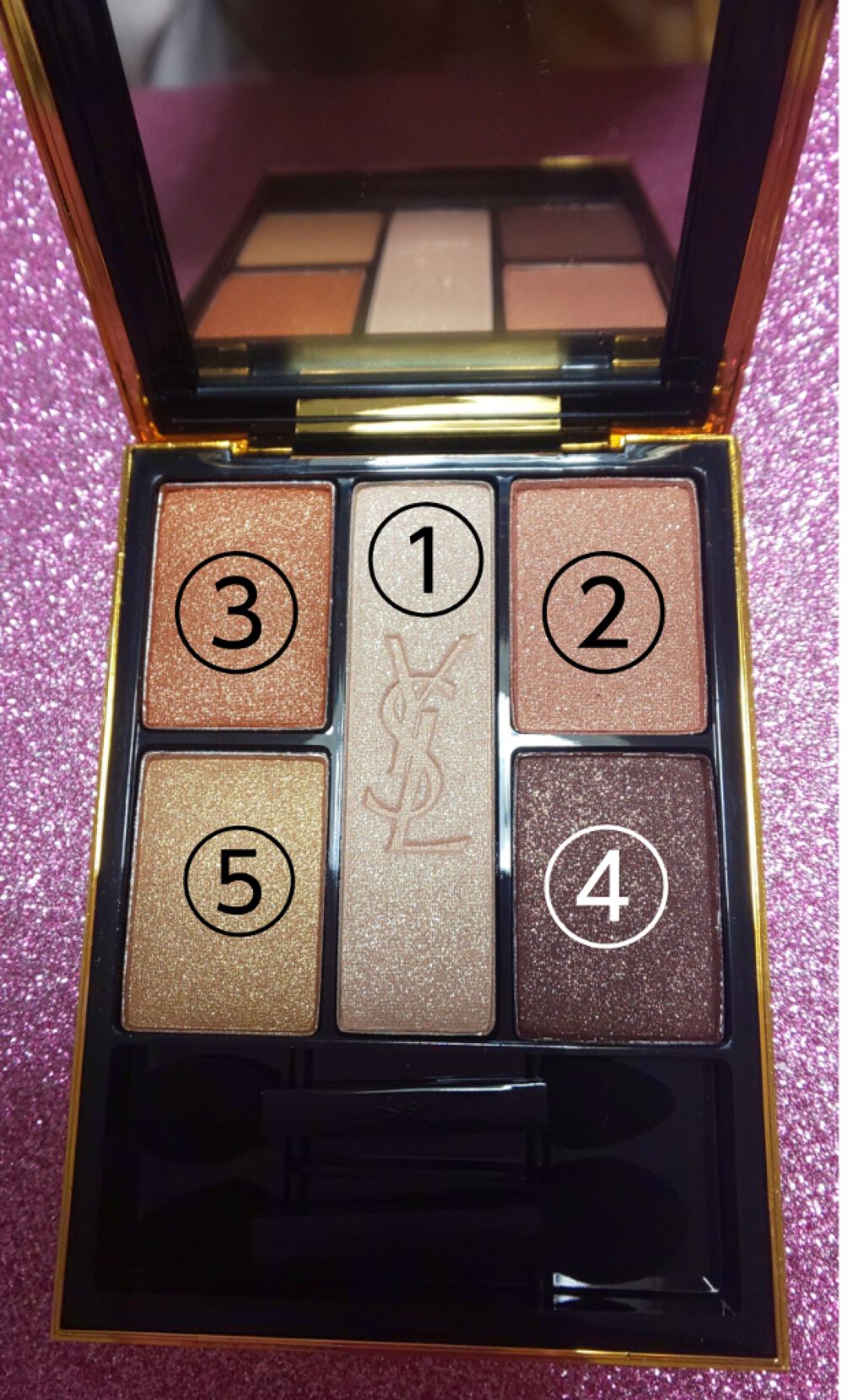 Yves Saint Laurent アイシャドウパレット ブラウン系 新色レビュー】クチュール ミニ クラッチ｜YVES SAINT LAURENT