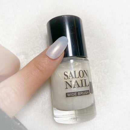 AT サロンネイルエナメル 01ホワイト/Art Collection/マニキュアを使ったクチコミ(2枚目)