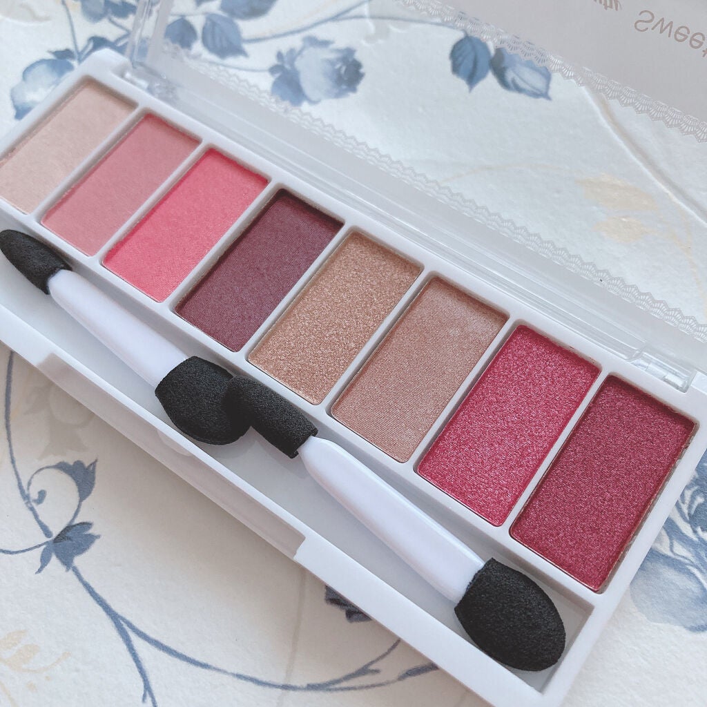 スイーツコレクション/マリブビューティー/アイシャドウパレットを使ったクチコミ(4枚目)