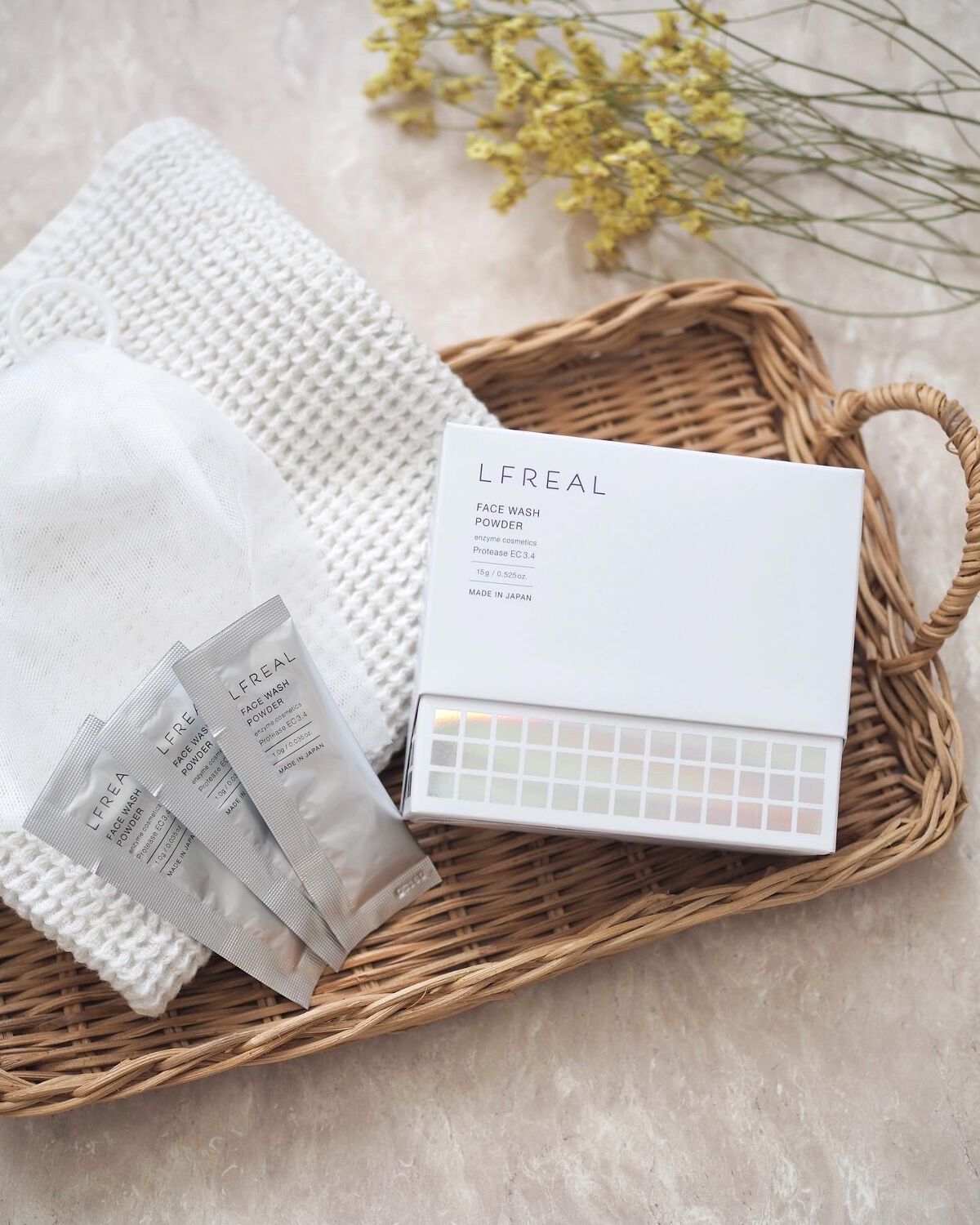 パウダーウォッシュ/LFREAL/洗顔パウダーを使ったクチコミ（1枚目）