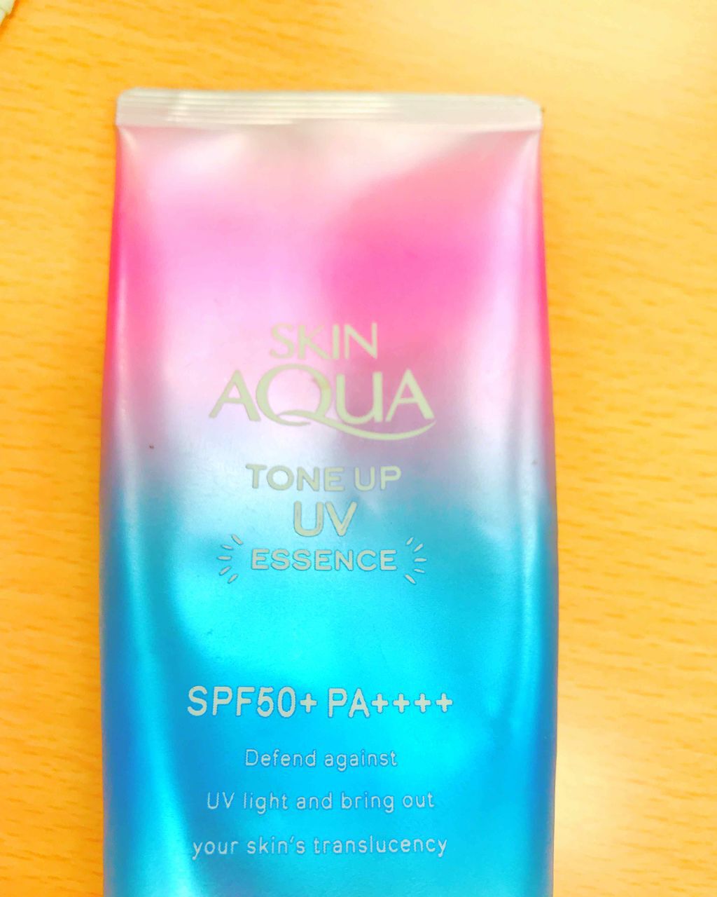スキンアクア トーンアップUVエッセンス/スキンアクア/日焼け止めクリームを使ったクチコミ（1枚目）