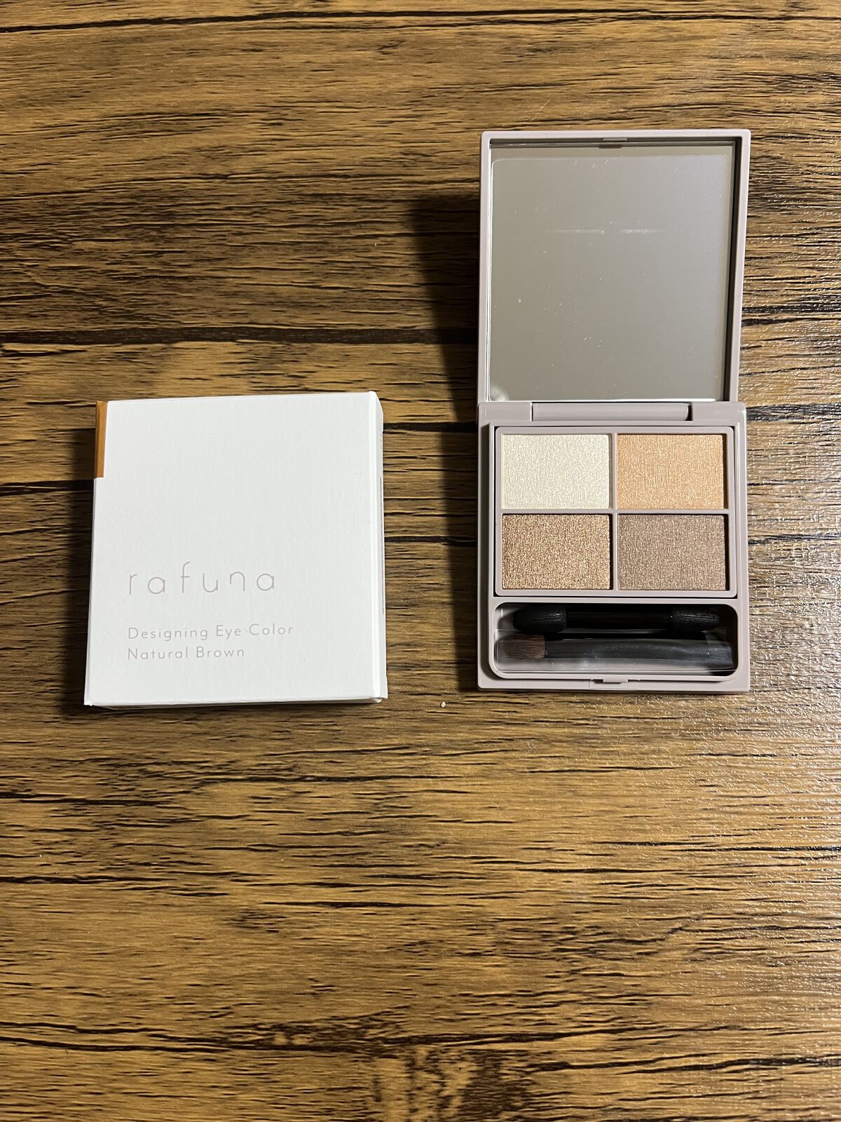デザイニングアイカラー/rafuna/アイシャドウパレットを使ったクチコミ（3枚目）