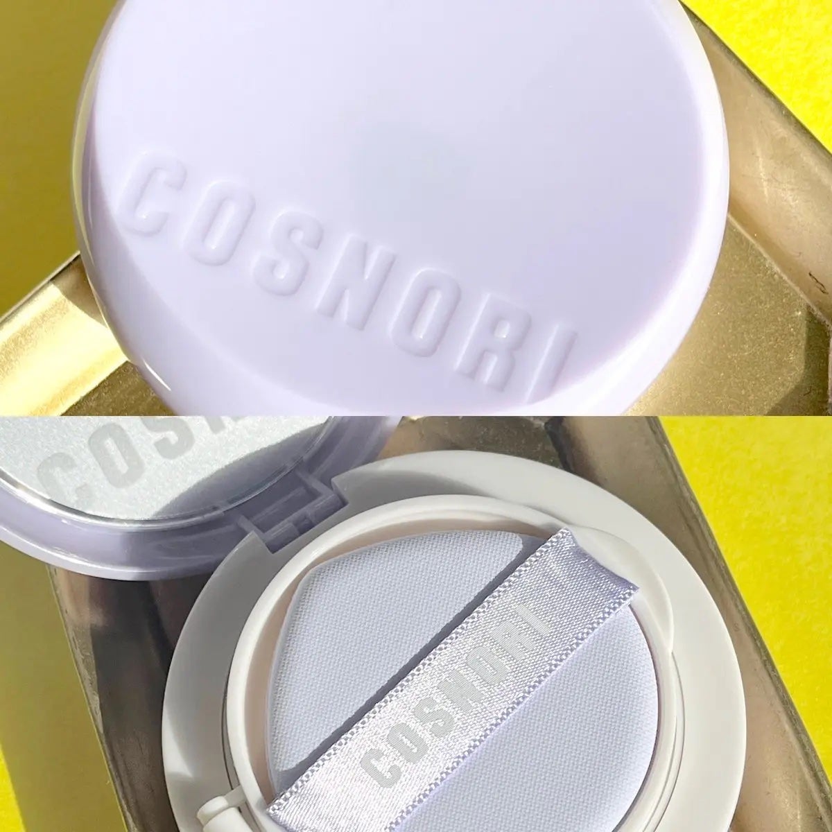 パンテノールバリアクッション/COSNORI/クッションファンデーションを使ったクチコミ(2枚目)