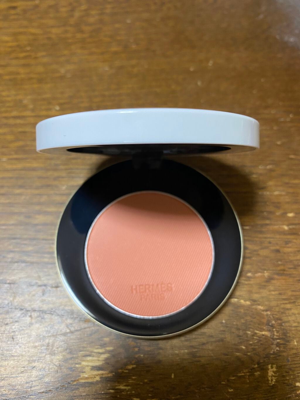 ローズ・エルメス ファー ア ジュ プードル ソワユーズ/エルメス/パウダーチークを使ったクチコミ(4枚目)