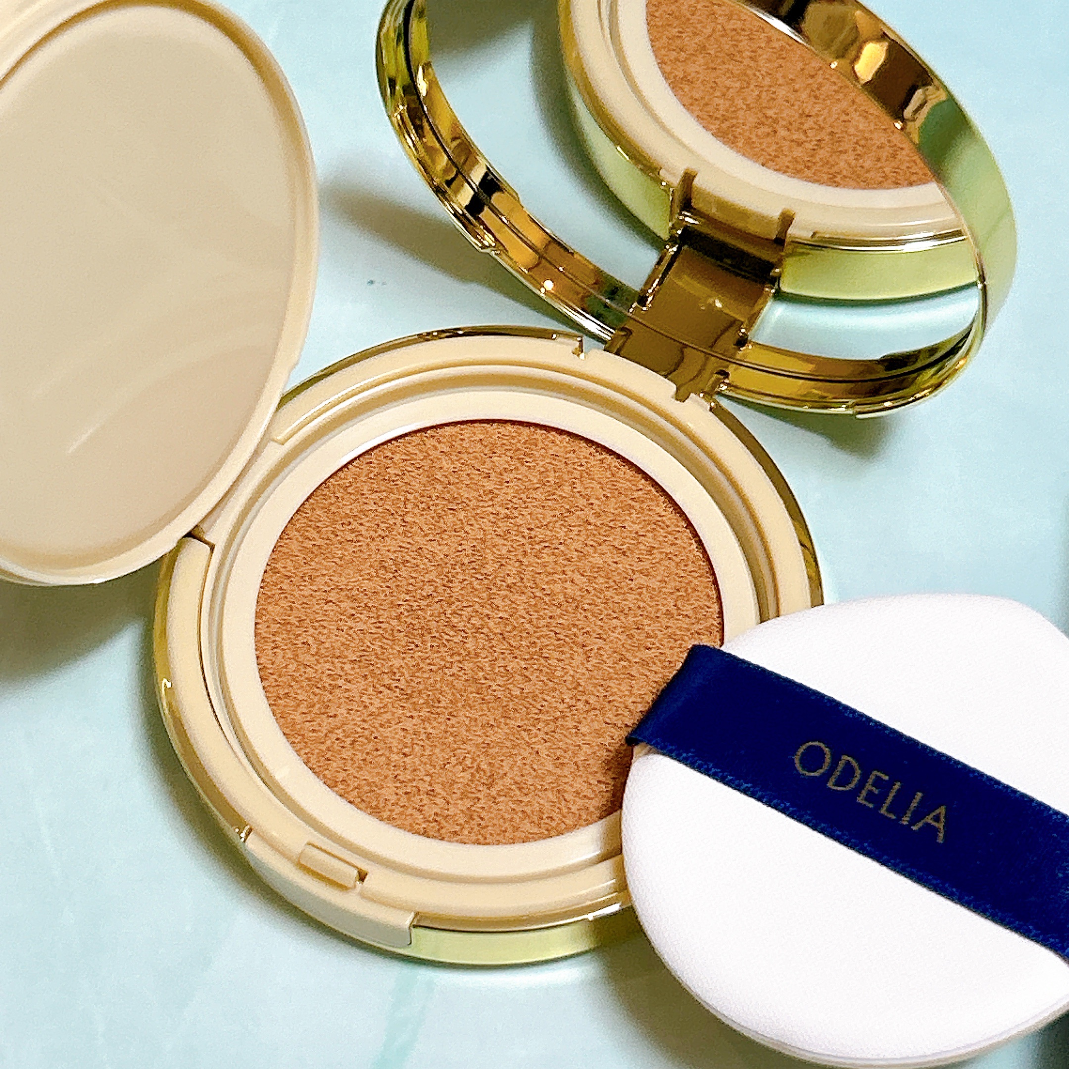 ルミナスフィット クッションファンデーション  02 ナチュラルオークル/ODELIA/クッションファンデーションを使ったクチコミ（2枚目）