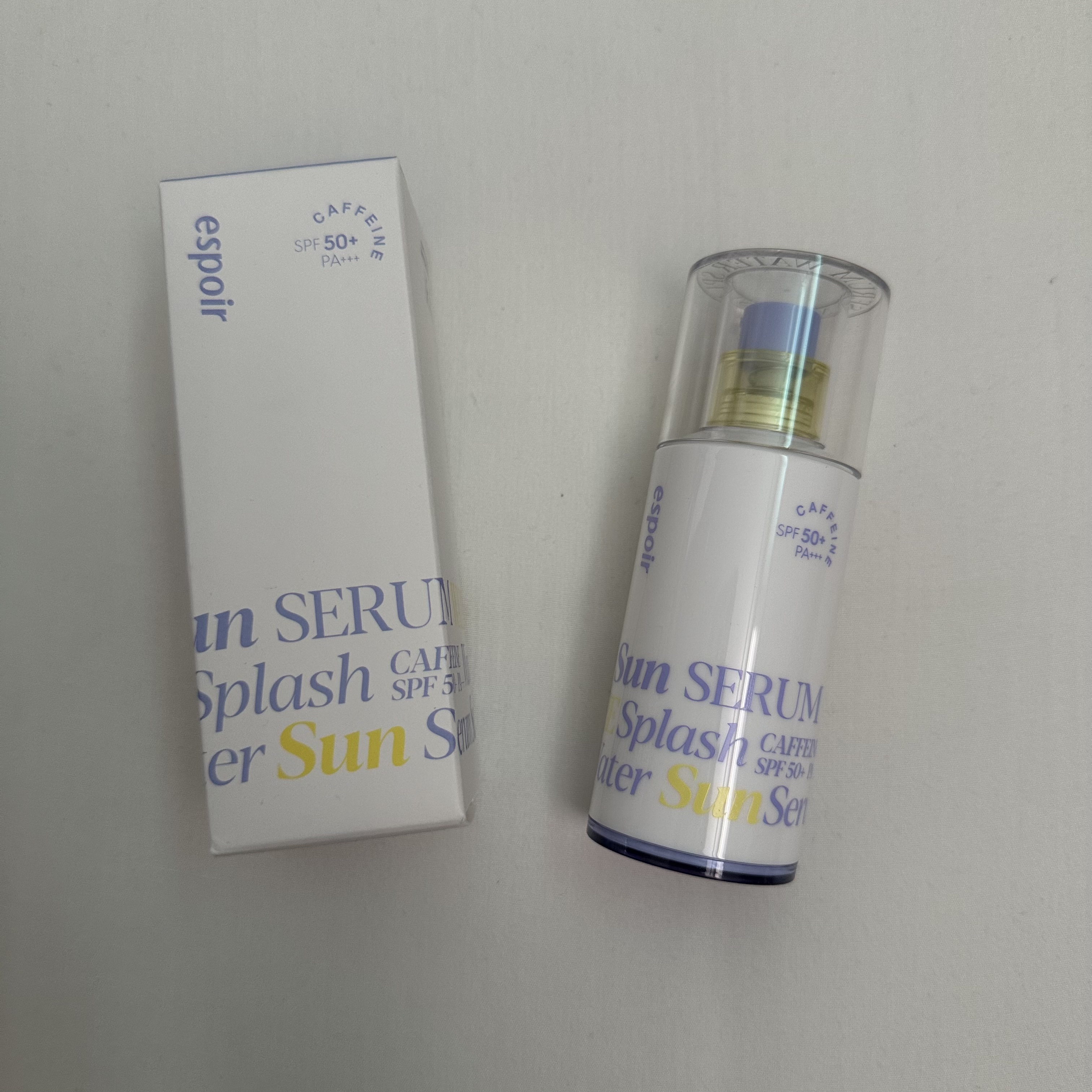 エスポア ウォータースプラッシュサンセラム/espoir/日焼け止めクリームを使ったクチコミ（1枚目）