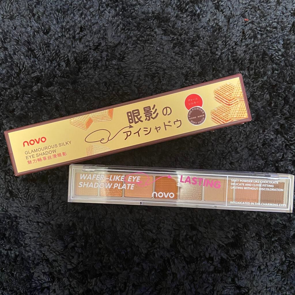 アイシャドウ パレット 8カラー/NOVO/アイシャドウパレットを使ったクチコミ(2枚目)