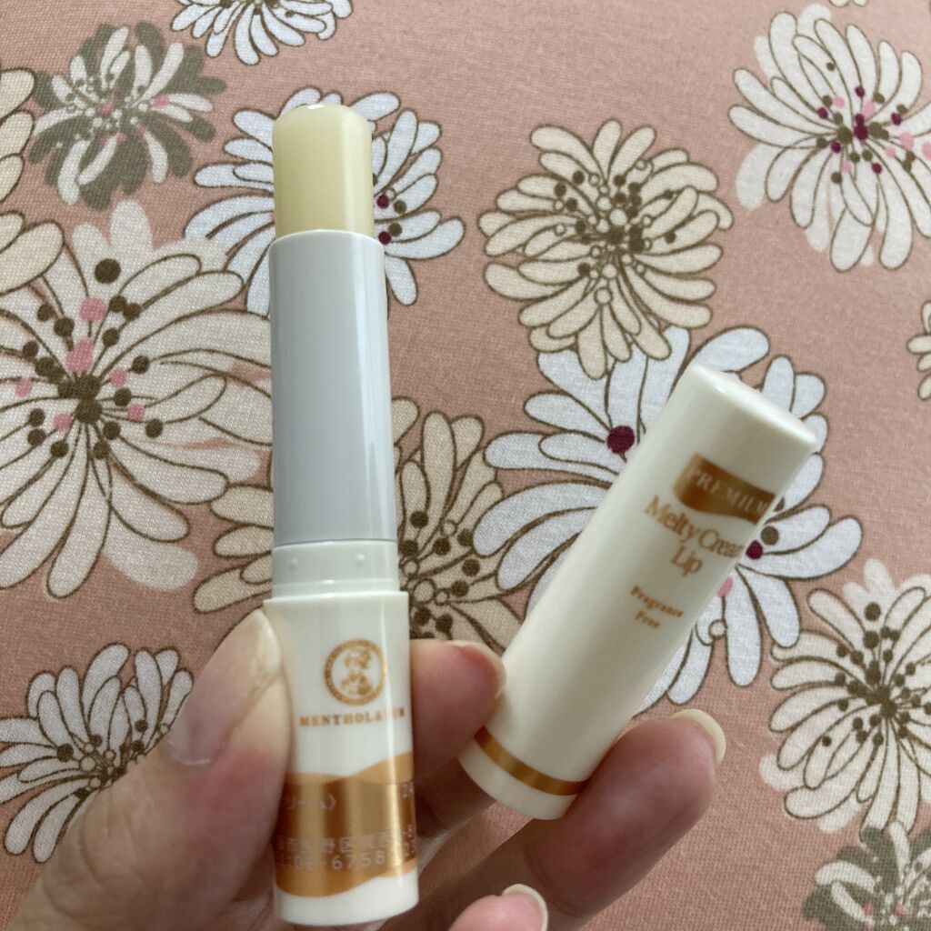 プレミアムメルティリップ/メンソレータム/リップクリームを使ったクチコミ（1枚目）