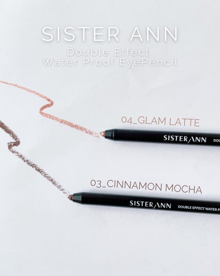 ウォータープルーフペンシルアイライナー/SISTER ANN/ペンシルアイライナーを使ったクチコミ(2枚目)