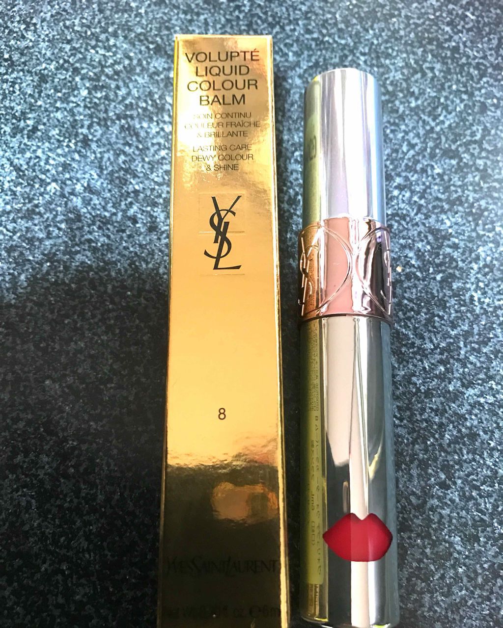 ヴォリュプテ ウォーター カラーバーム/YVES SAINT LAURENT BEAUTE/口紅を使ったクチコミ（1枚目）