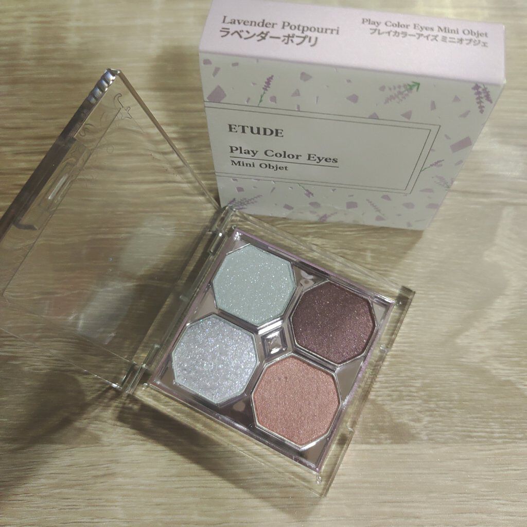 プレイカラーアイズ ミニオブジェ/ETUDE/アイシャドウパレットを使ったクチコミ（1枚目）
