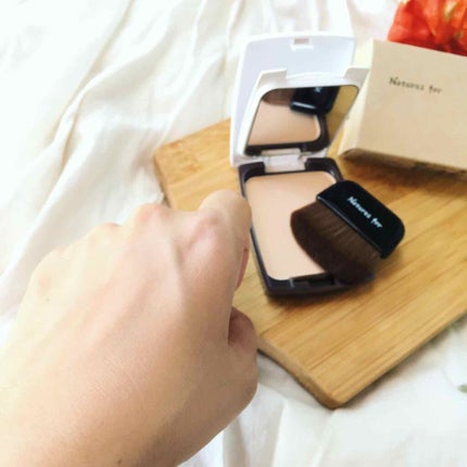 UVフラワーパクト/Natures for/プレストパウダーを使ったクチコミ(4枚目)