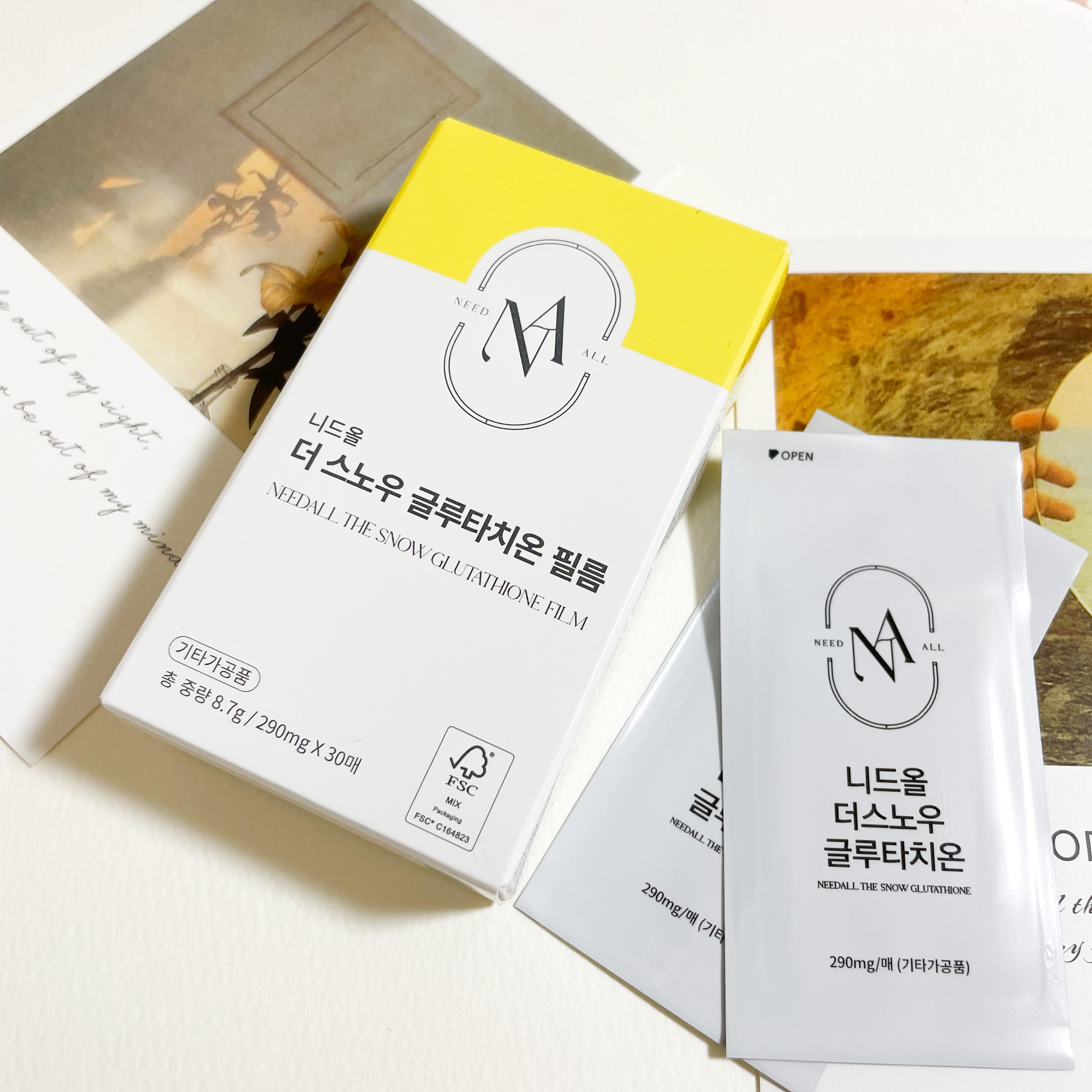 ザスノーグルタチオンフィルム/NEEDALL/美容サプリメントを使ったクチコミ（1枚目）