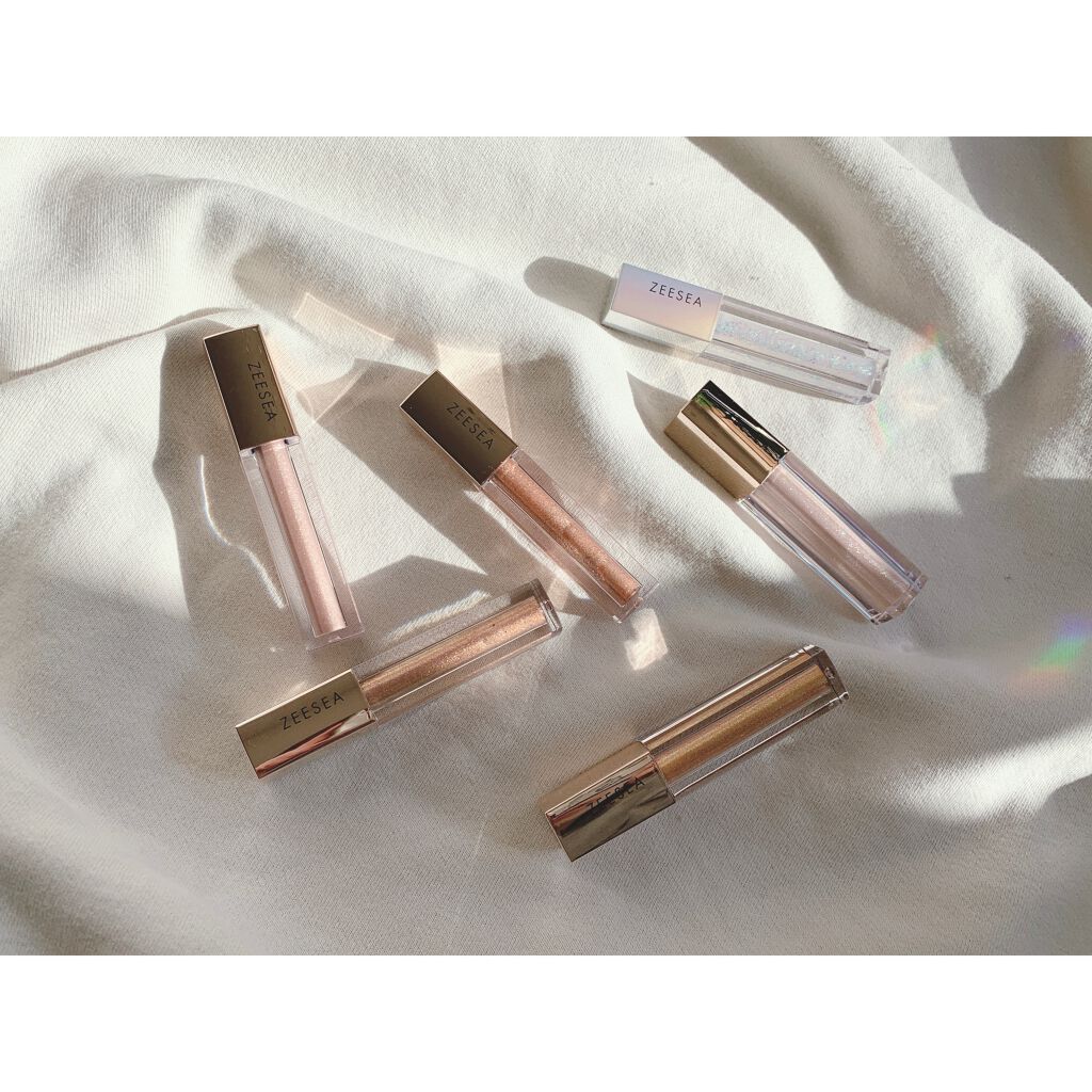 ダイヤモンドシリーズ 星空リキッドアイシャドウ/ZEESEA/リキッドアイシャドウを使ったクチコミ(5枚目)