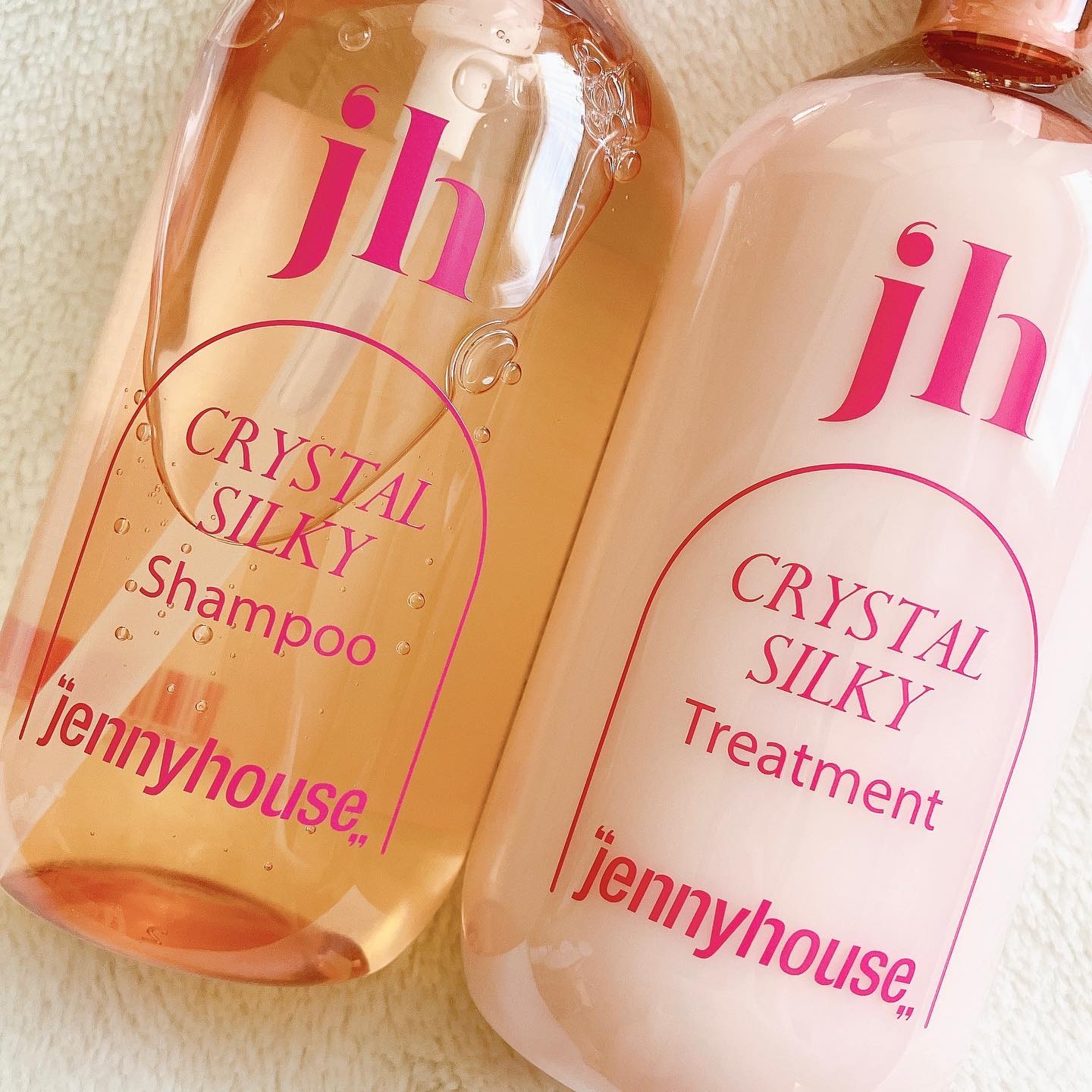 クリスタル シルキー シャンプー/トリートメント＜サラサラ＞/jenny house/シャンプー・コンディショナーを使ったクチコミ（2枚目）