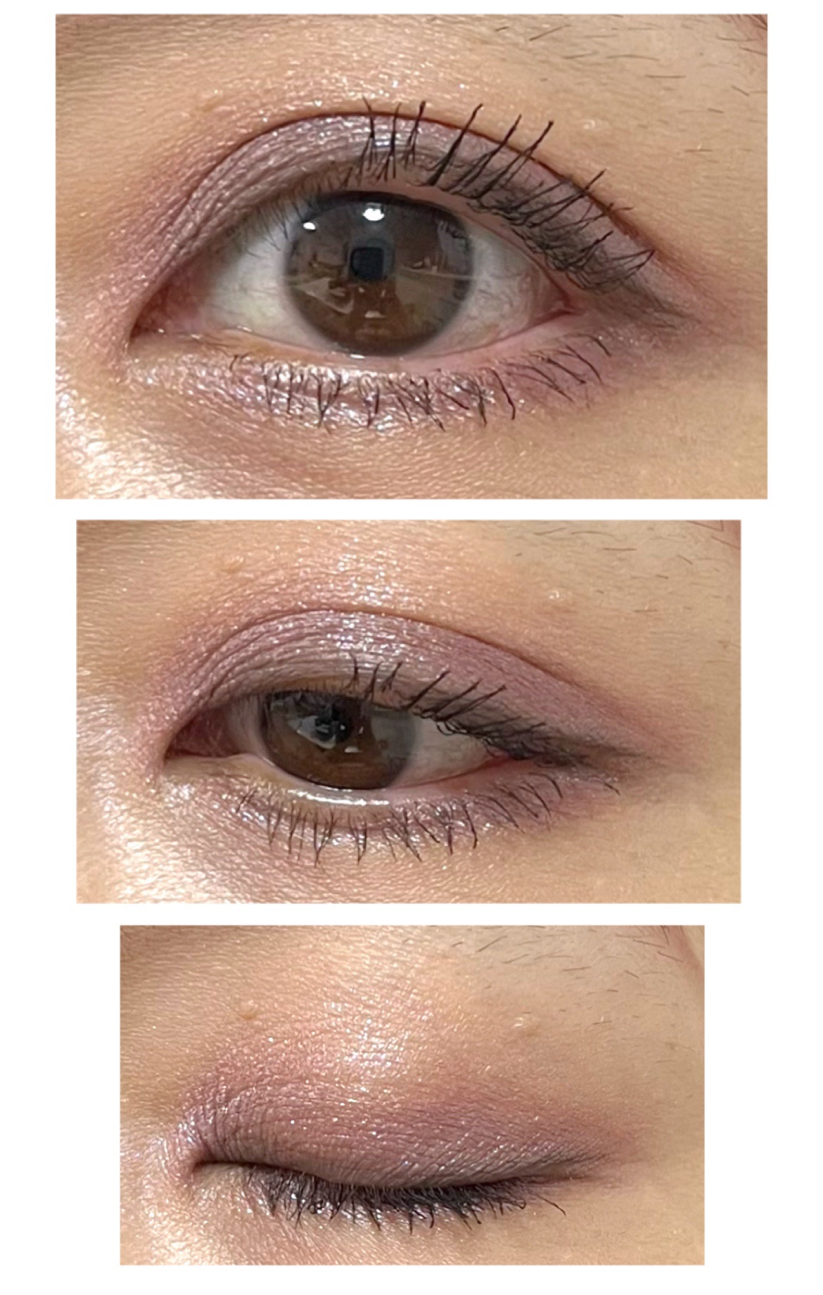 グリームオンフィットシャドウ/excel/スティックアイシャドウを使ったクチコミ（2枚目）