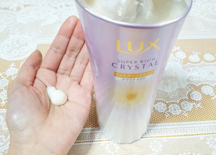 スーパーリッチクリスタル マルチダメージリペア シャンプー/トリートメント/LUX/市販シャンプーを使ったクチコミ(3枚目)