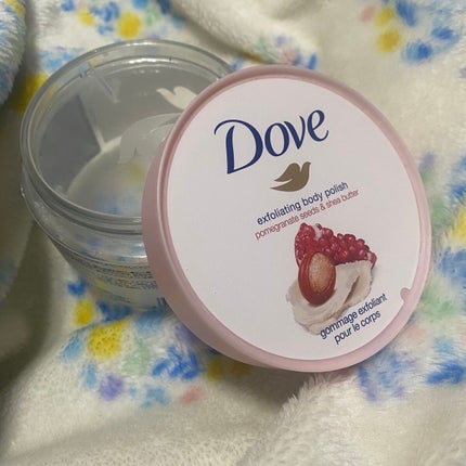 ダヴ ふわとろクリーミースクラブ ザクロ&シアバター/ダヴ/ボディスクラブを使ったクチコミ(1枚目)