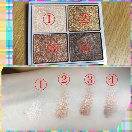 シルキースフレアイズ/キャンメイク/アイシャドウパレットを使ったクチコミ(4枚目)
