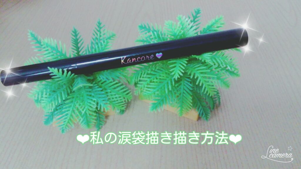 カンコレ リキッドアイライナー/DAISO/リキッドアイライナーを使ったクチコミ（1枚目）