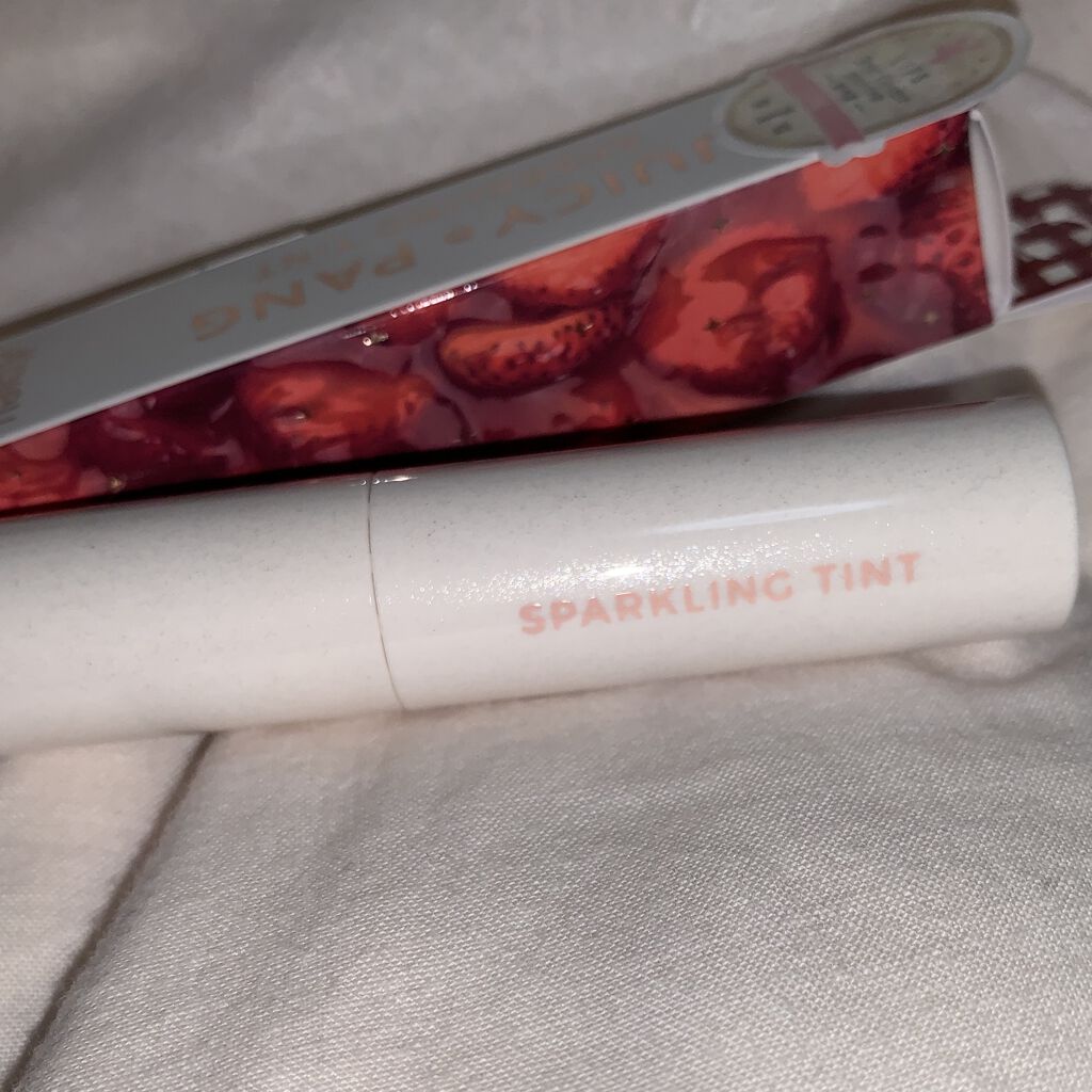 アピュー ジューシーパン スパークリングティント/A’pieu/口紅を使ったクチコミ（2枚目）