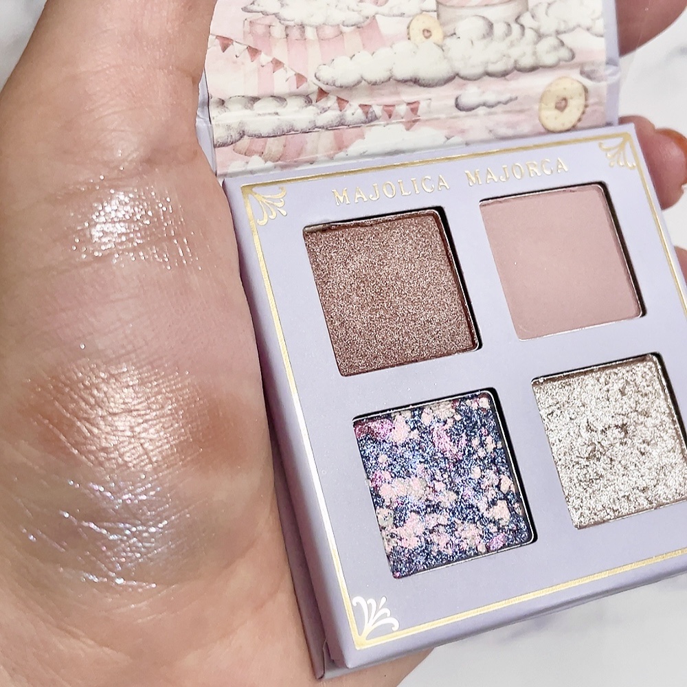 シャドーフラッシュ  PK221 「蜃気楼カルーセル」/MAJOLICA MAJORCA/アイシャドウパレットを使ったクチコミ（2枚目）