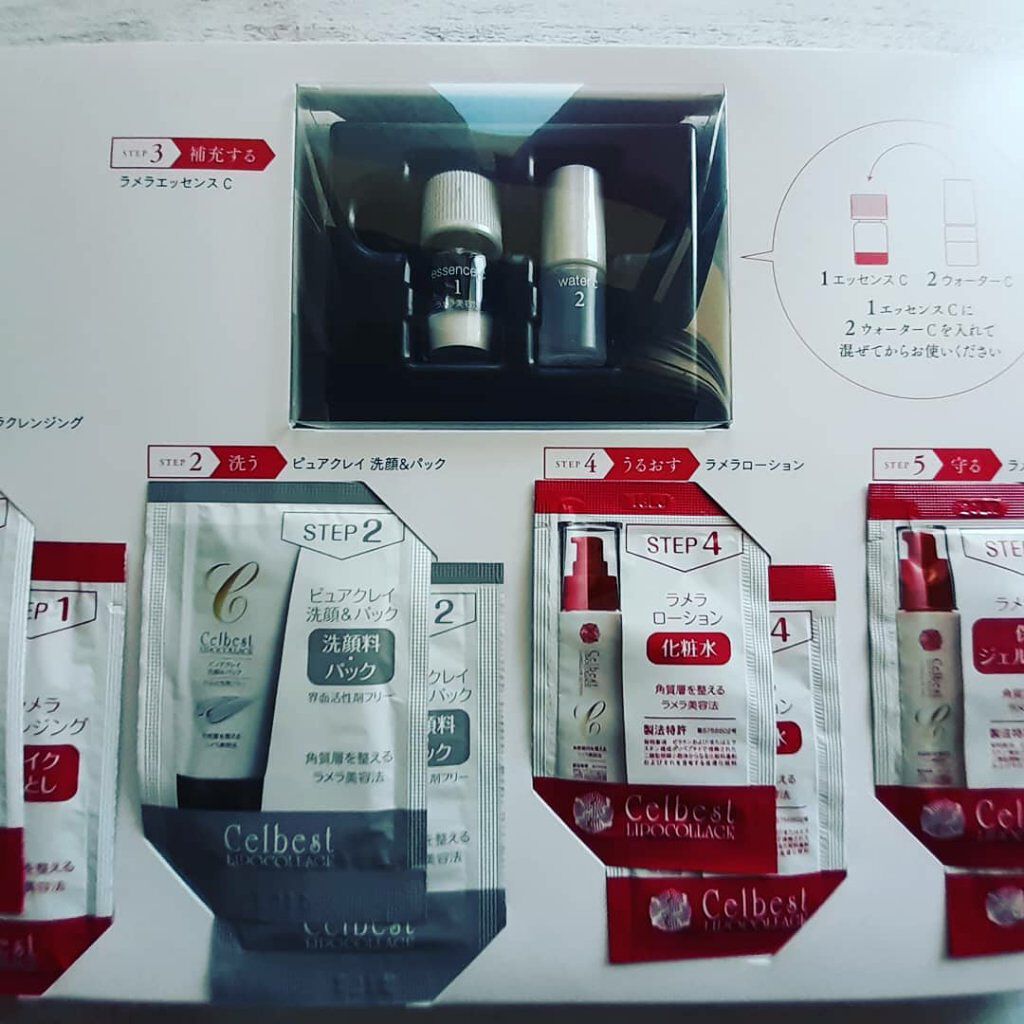 セルベスト・24時間ラメラケア体験セット/セルベスト/スキンケアキットを使ったクチコミ（1枚目）