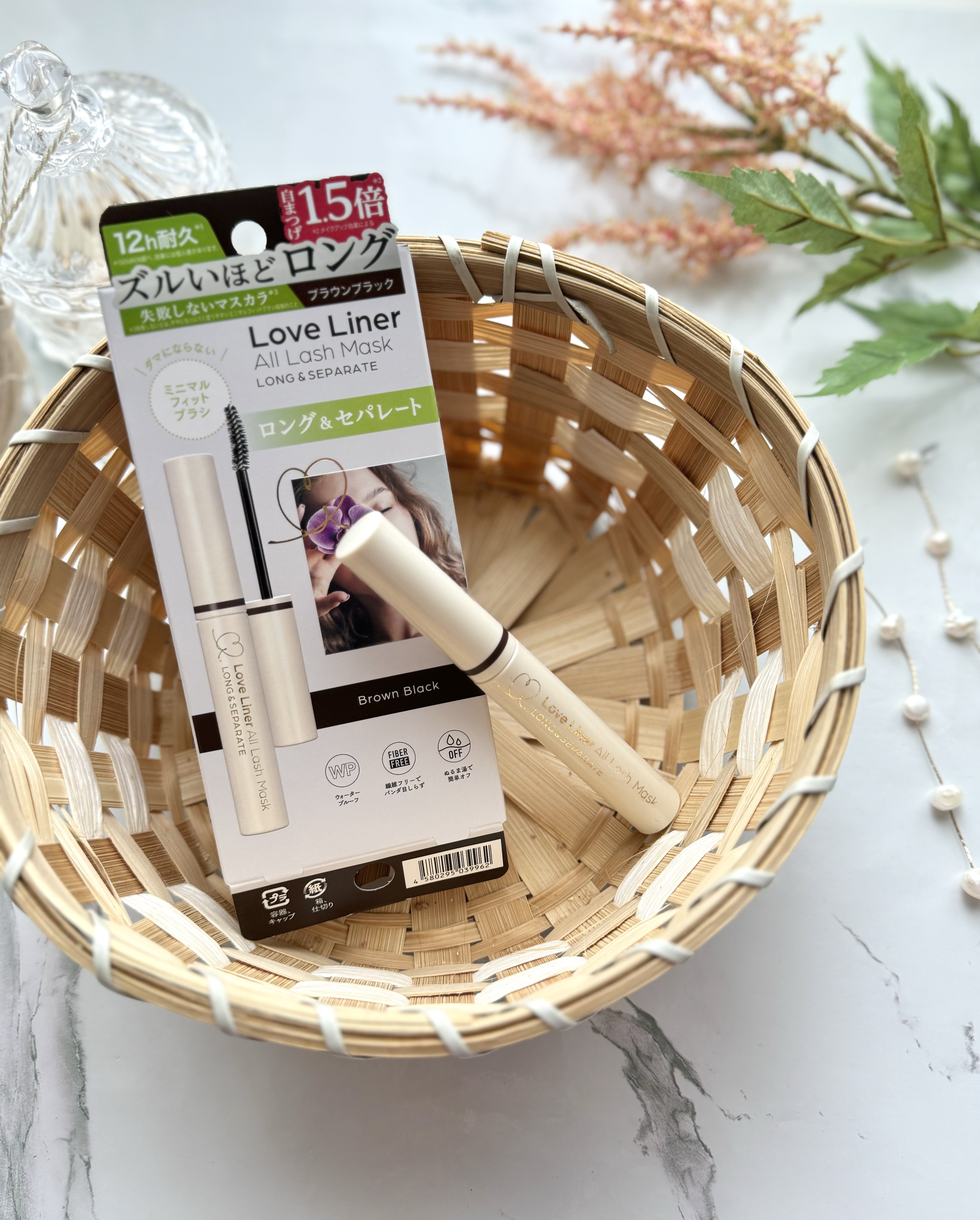 オールラッシュ マスク ロング＆セパレート＜マスカラ＞ ディープブラック/ラブ・ライナー/マスカラを使ったクチコミ（3枚目）