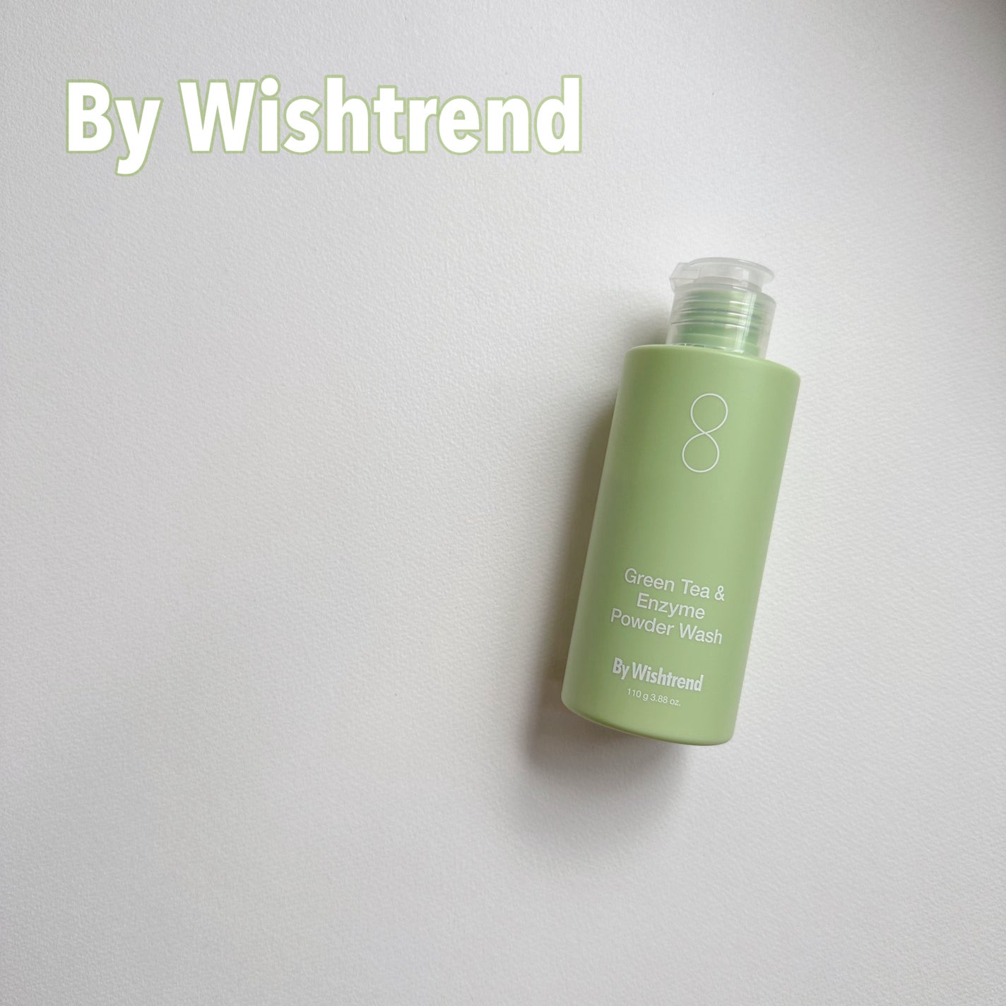 グリーンティー&エンザイムパウダーウォッシュ/By Wishtrend/洗顔パウダーを使ったクチコミ(1枚目)