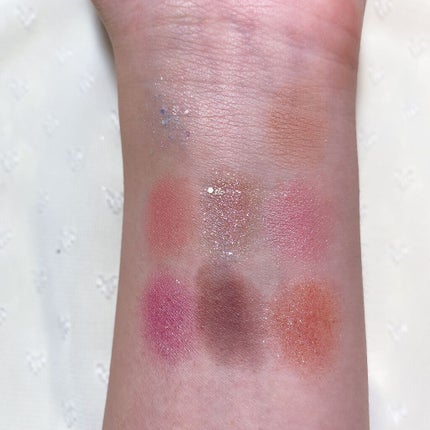 グリッターペディアアイパレット/unleashia/アイシャドウパレットを使ったクチコミ(4枚目)