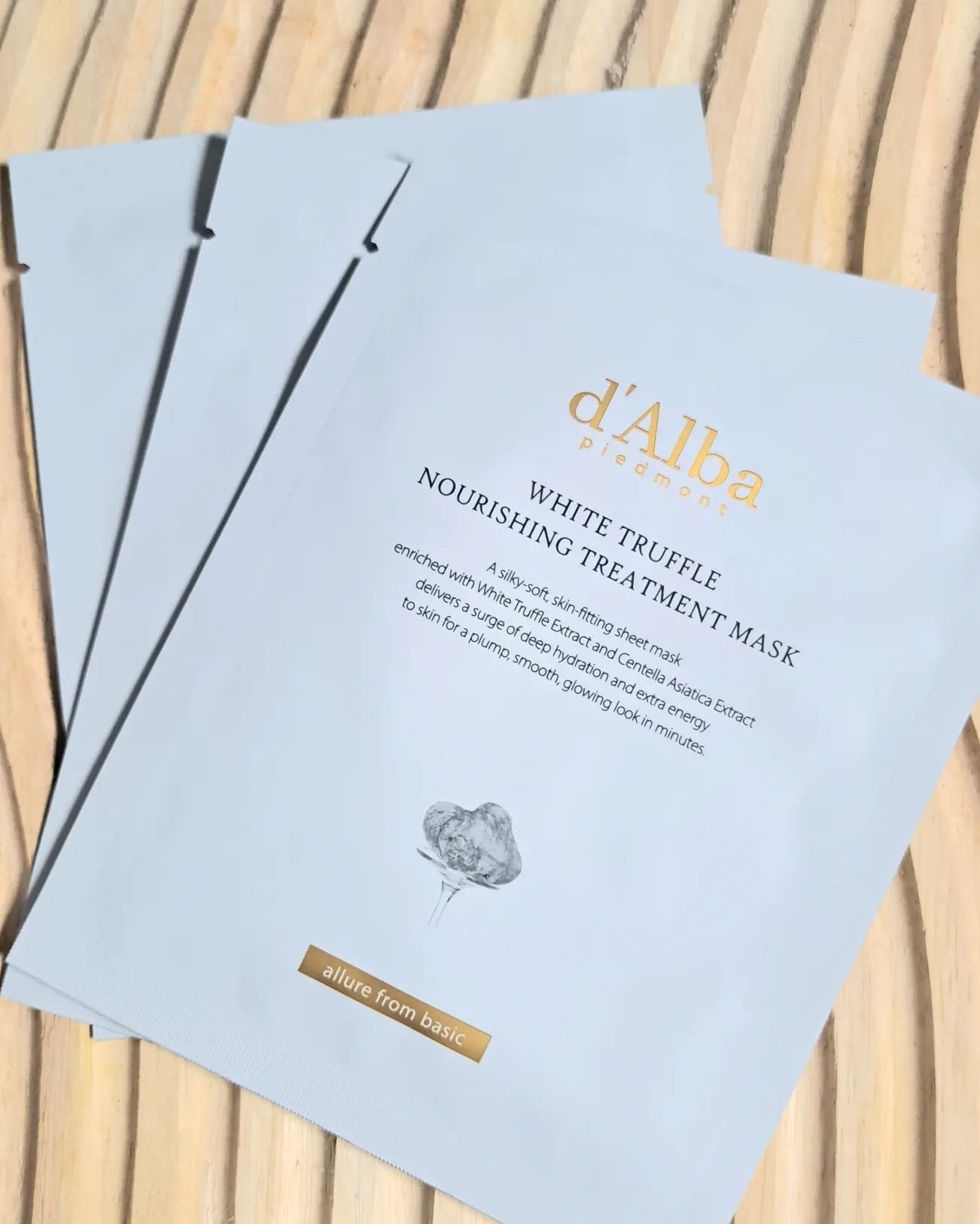 ホワイトトリュフナリシングトリートメントマスク/ダルバ/シートマスク・パックを使ったクチコミ(3枚目)