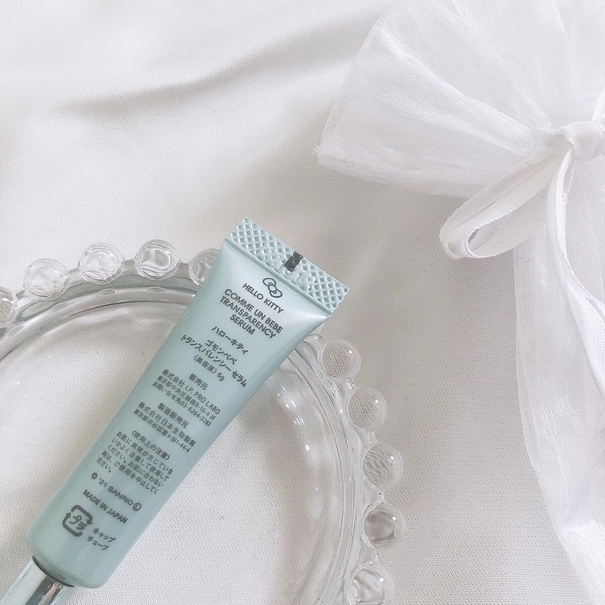 トランスパレンシーセラム/Comme un bebe/フェイスクリームを使ったクチコミ（3枚目）