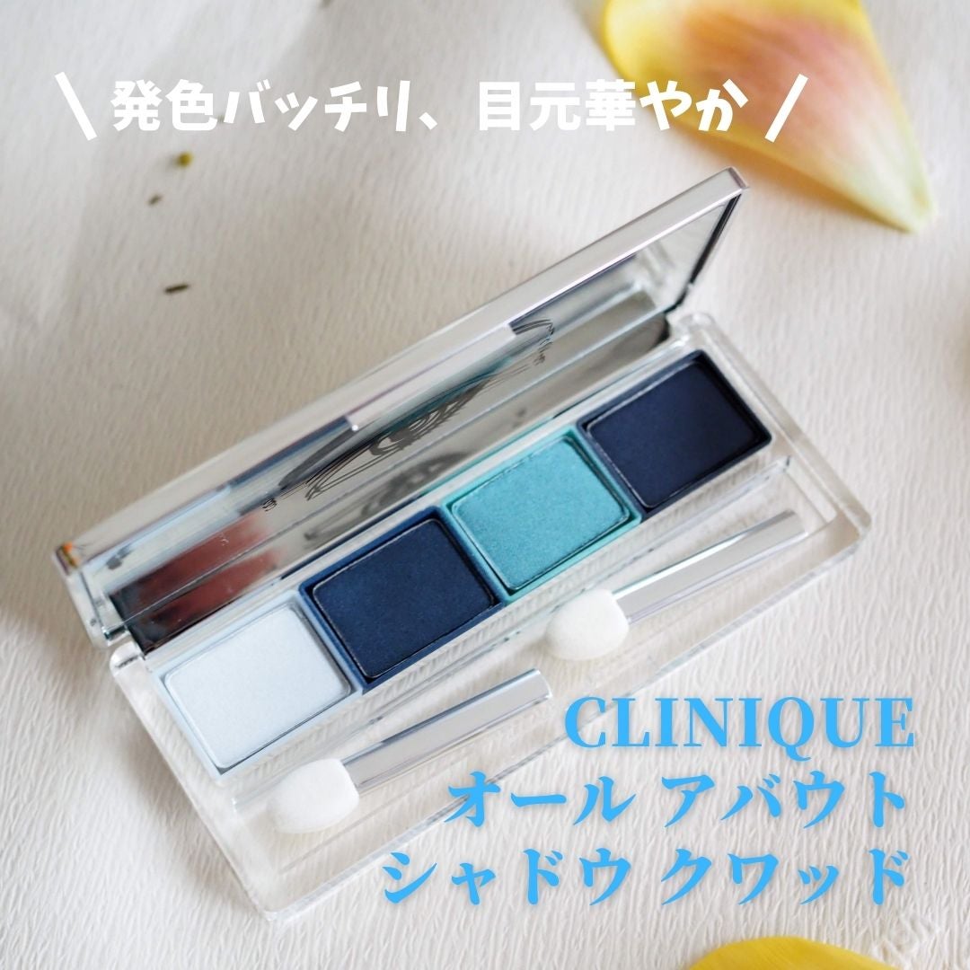 オール アバウト シャドウ クワッド/CLINIQUE/アイシャドウパレットを使ったクチコミ(1枚目)