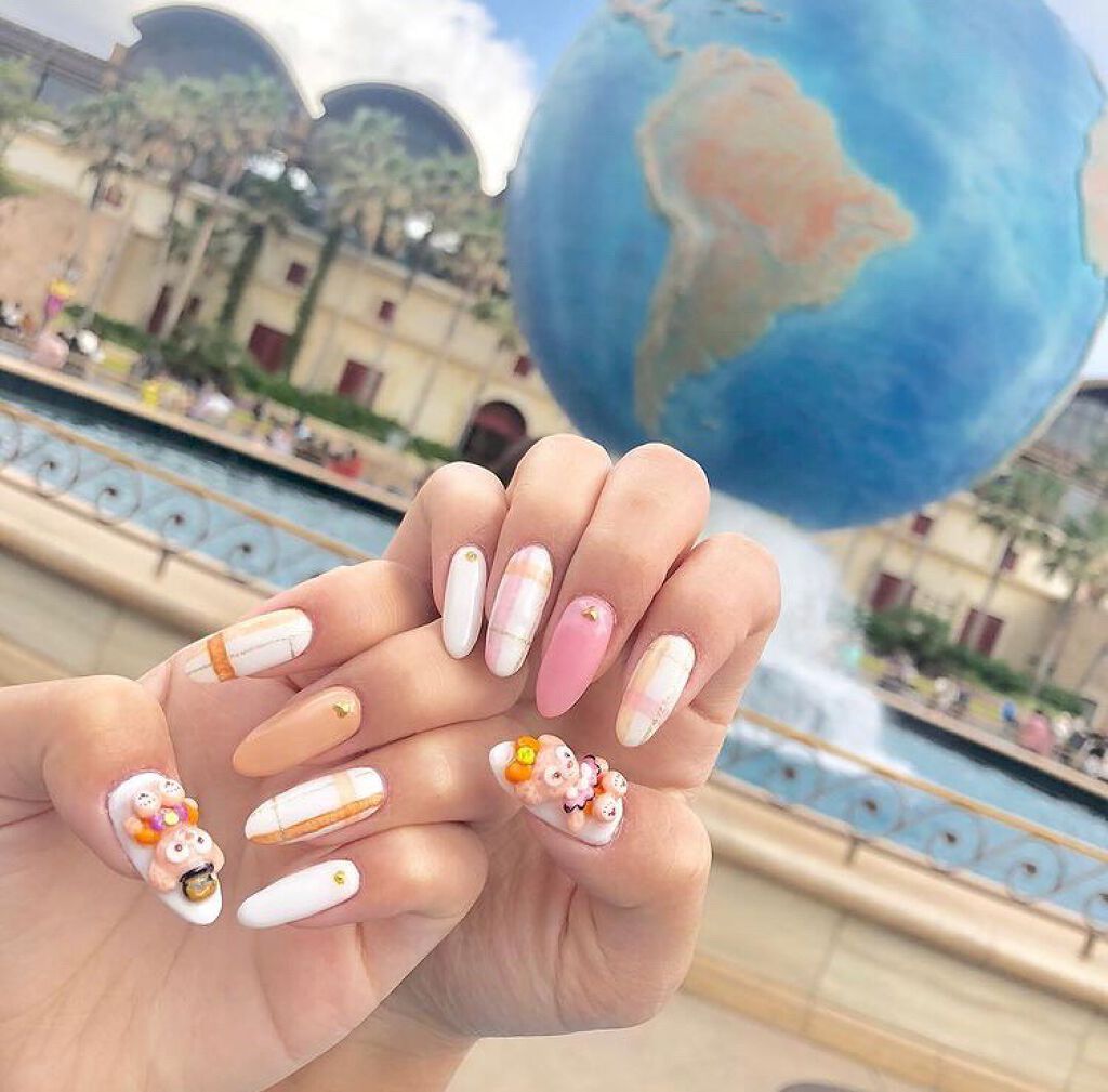 ジェルネイル（ライト対応）/セリア/ジェルネイルを使ったクチコミ（2枚目）