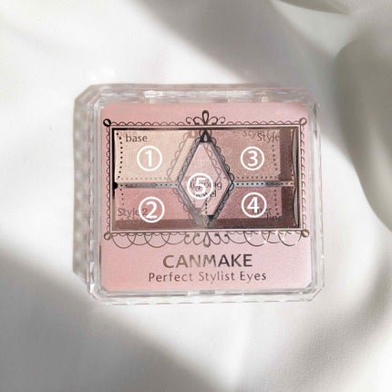 【旧品】パーフェクトスタイリストアイズ/キャンメイク/アイシャドウパレットを使ったクチコミ(2枚目)