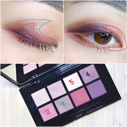 コンパクトアディクション “パーティタッチ”/ADDICTION/アイシャドウパレットを使ったクチコミ(2枚目)