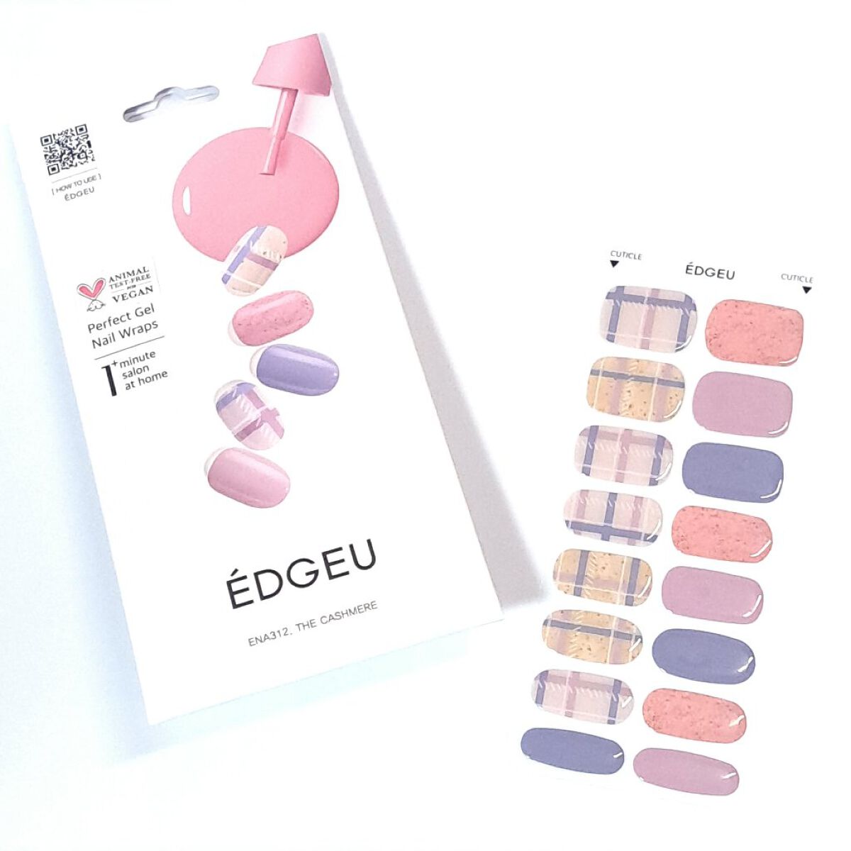 貼って固めるジェルネイル（Nail）/EDGEU/ネイルシールを使ったクチコミ（3枚目）