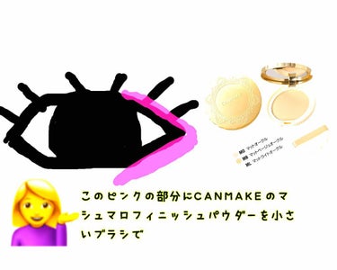 【旧品】マシュマロフィニッシュパウダー/キャンメイク/プレストパウダーを使ったクチコミ（1枚目）