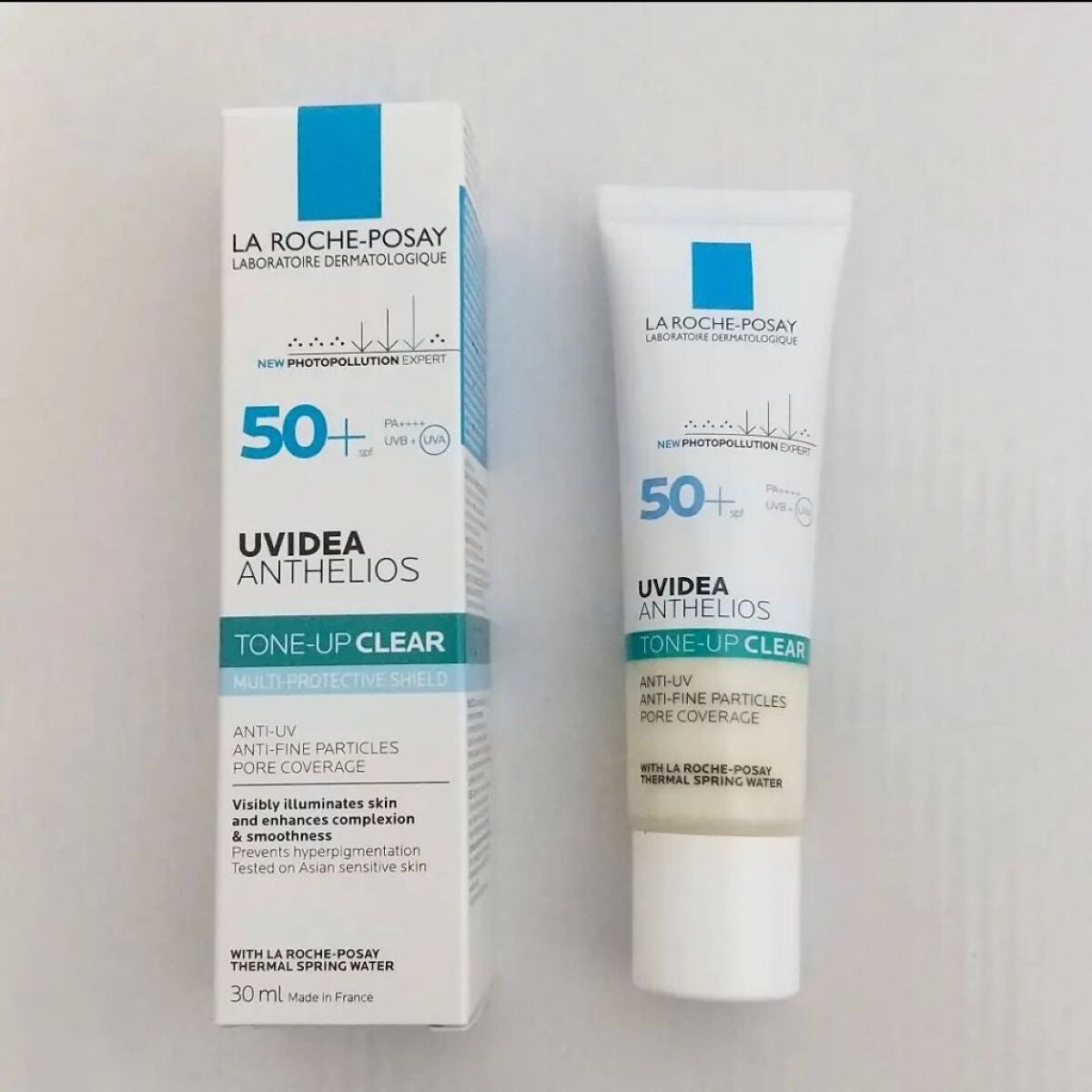 UVイデア XL プロテクショントーンアップ クリア/ラ ロッシュ ポゼ/化粧下地を使ったクチコミ(1枚目)