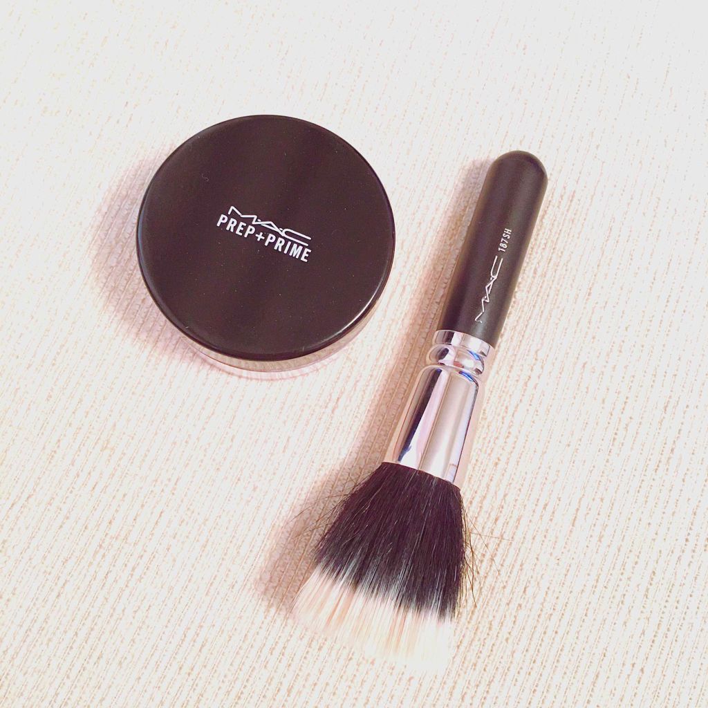 プレップ プライム トランスペアレント フィニッシング パウダー/M・A・C/ルースパウダーを使ったクチコミ(1枚目)