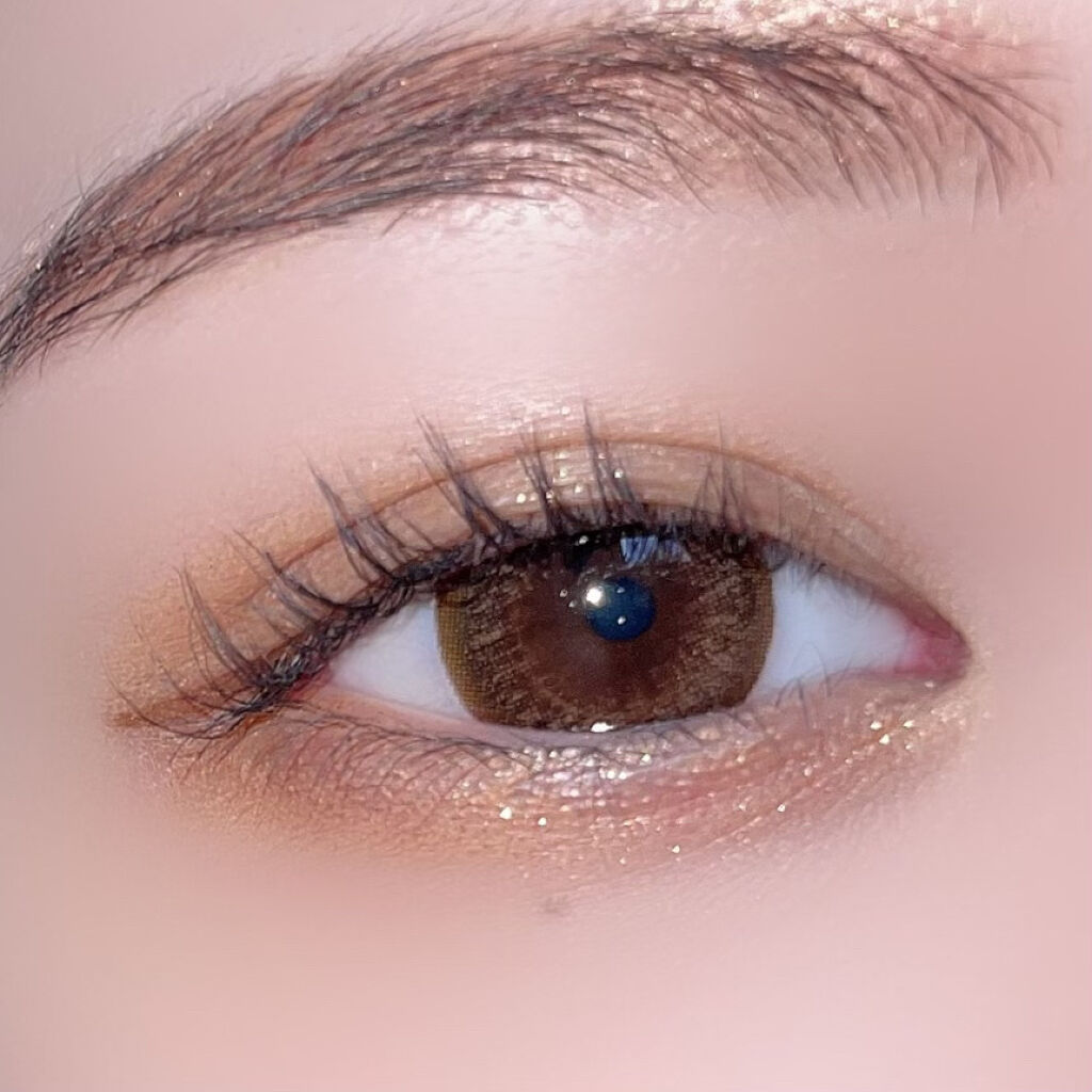 ミスティ ロマンチックヘーゼル/OLENS/カラーコンタクトレンズを使ったクチコミ（3枚目）