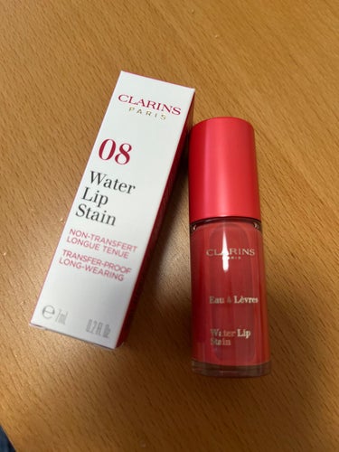 ウォーターリップ ステイン 08 キャンディー ウォーター/CLARINS/リップケア・リップクリームを使ったクチコミ（1枚目）