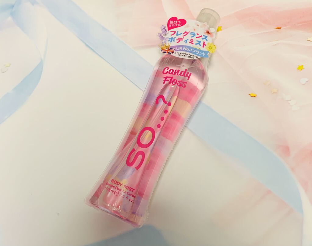  #隠れ名品 

甘いバニラの香りを探している方におすすめします。

ブランド　SO...?(ソウ)
キャンディフロス　ボディミスト　イギリス製　100ml 

今までバニラの香り苦手だったんですが、今年の冬はすごくバニラの香り(グルマン系